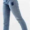 Ladies Patch Denim Jeans