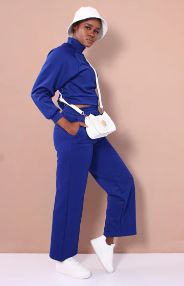 Ladies Wide Leg Tracksuit Set - Image 12