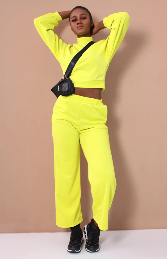 Ladies Wide Leg Tracksuit Set - Image 8