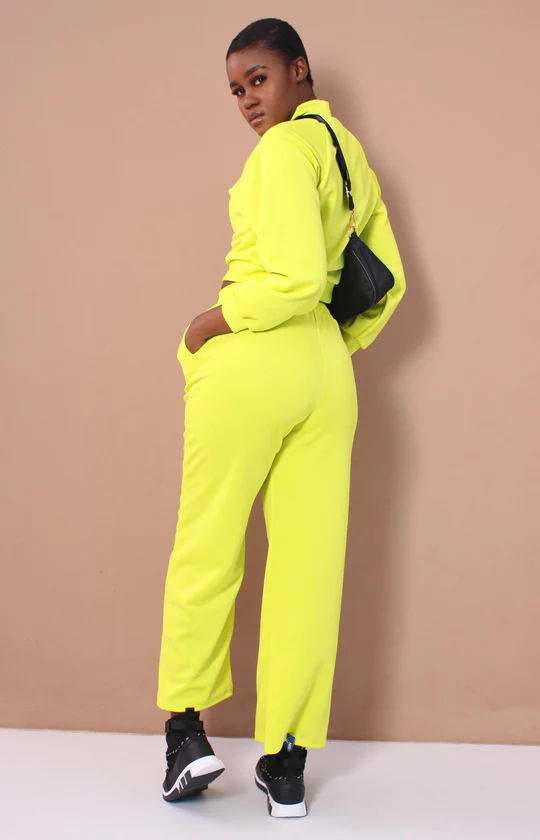 Ladies Wide Leg Tracksuit Set - Image 10